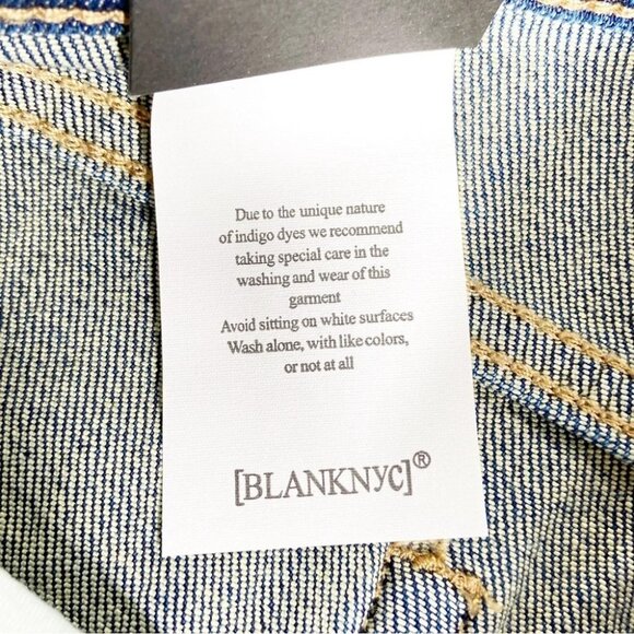 NWT BlankNYC Fulton Boyfriend Denim Shorts in Dress Down Size 24 - Picture 6 of 8
